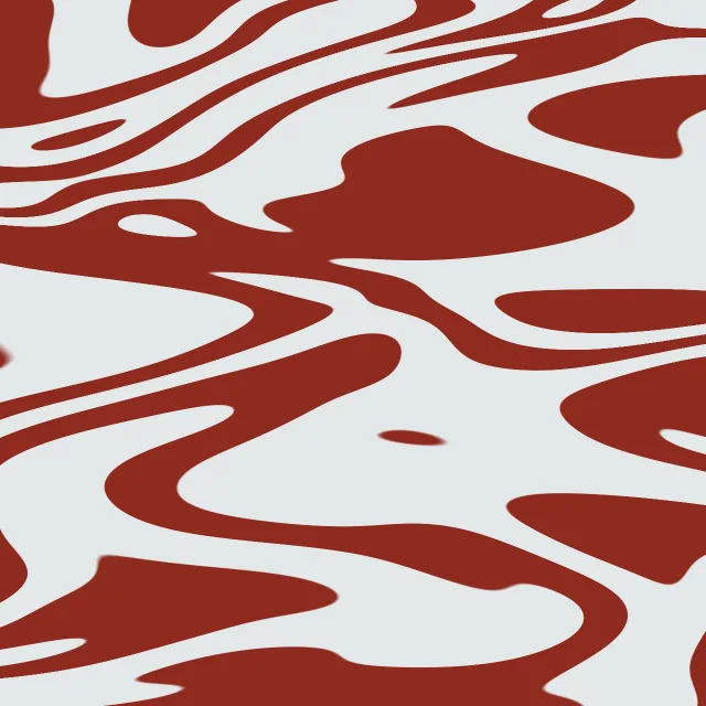 The Flow backdrop: red flow through pale grey