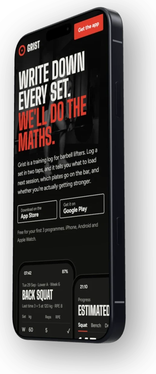 The 3D iPhone turned 50 degrees, showing its metal side and buttons